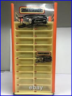 Rare Vintage Matchbox Rotating Store Display 1 75 Car Display EXCELLENT COND