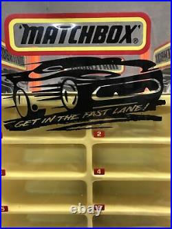 Rare Vintage Matchbox Rotating Store Display 1 75 Car Display EXCELLENT COND