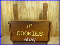 Rare Vintage McDonald's Cookies Dispenser Store Display McDonald's Display