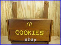 Rare Vintage McDonald's Cookies Dispenser Store Display McDonald's Display