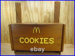 Rare Vintage McDonald's Cookies Dispenser Store Display McDonald's Display