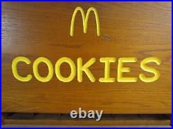 Rare Vintage McDonald's Cookies Dispenser Store Display McDonald's Display