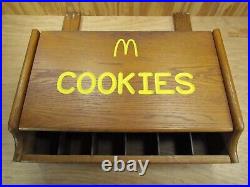 Rare Vintage McDonald's Cookies Dispenser Store Display McDonald's Display