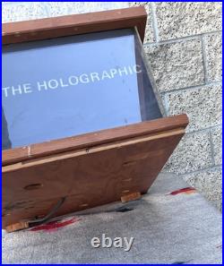 Rare Vintage McDonalds Fox Star Wars Movie Scene Holographic Toy Store Display