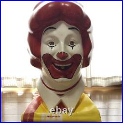 Rare Vintage Mcdonald's Ronald Store Display Signboard Head & Cover 135 cm F/S