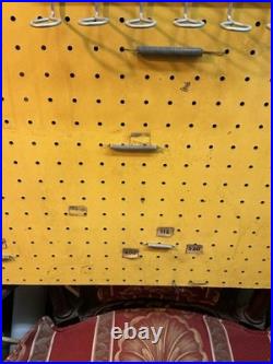 Rare Vintage Milton Store Display Clock Masonite Gas Oil Advertising Board