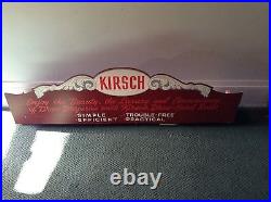 Rare Vintage Motorizeed Kirsch Draperies Display Rotating Belt Moves Samples