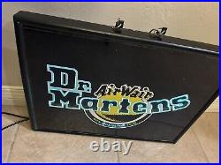 Rare Vintage Neon Light Doc Dr. Martens Store Display Sign Fixture 25 X 19