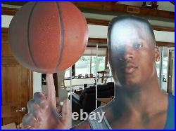 Rare Vintage Nike Bo Knows Life Size Cardboard Store Display Jackson w basketbal
