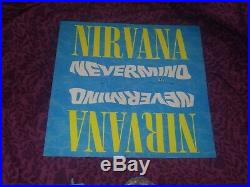 Rare Vintage Original 1991 Nirvana Nevermind Die Cut Mobile Record Store Display