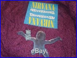 Rare Vintage Original 1991 Nirvana Nevermind Die Cut Mobile Record Store Display