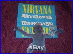 Rare Vintage Original 1991 Nirvana Nevermind Die Cut Mobile Record Store Display