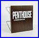 Rare Vintage Penthouse Magazine Wood & Metal Wall Mount Store Display Rack