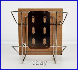 Rare Vintage Penthouse Magazine Wood & Metal Wall Mount Store Display Rack