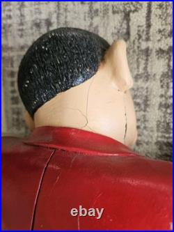 Rare Vintage Peter Mook Please Ring for Assistance Store Display Figure