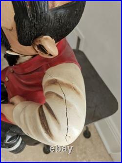 Rare Vintage Peter Mook Please Ring for Assistance Store Display Figure