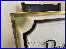 Rare Vintage Russell Stover Candies Double Sided Lighted Store Display Sign KCMO