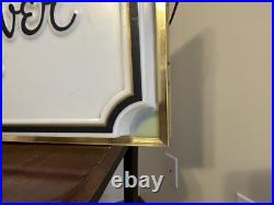 Rare Vintage Russell Stover Candies Double Sided Lighted Store Display Sign KCMO