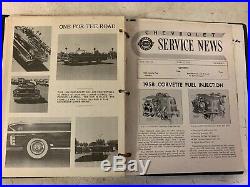 Rare Vintage Salesman Chevy Accessories Selling Record Dealer Book Collection