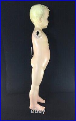 Rare Vintage Store Display Composite Boy Child Mannequin 1940's-50's No Arms. 1