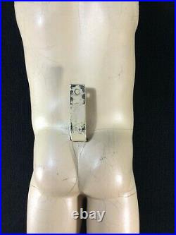 Rare Vintage Store Display Composite Boy Child Mannequin 1940's-50's No Arms. 2