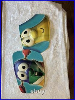 Rare Vintage VeggieTales 12 Foot Store Display Sign Huge Nostalgia