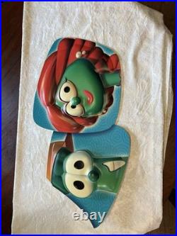 Rare Vintage VeggieTales 12 Foot Store Display Sign Huge Nostalgia