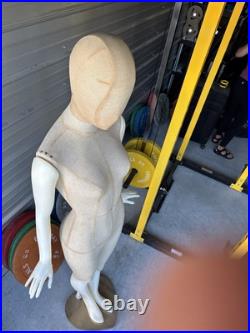 Rare Vintage Victorias Secret Full Body Mannequin Store Display With Stand