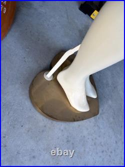 Rare Vintage Victorias Secret Full Body Mannequin Store Display With Stand