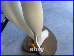 Rare Vintage Victorias Secret Full Body Mannequin Store Display With Stand