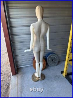 Rare Vintage Victorias Secret Full Body Mannequin Store Display With Stand