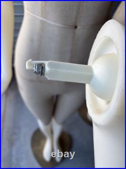 Rare Vintage Victorias Secret Full Body Mannequin Store Display With Stand Rare Vintage Victorias Secret Full Body Mannequin Store Display With Stand