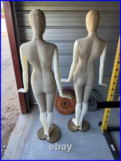 Rare Vintage Victorias Secret Full Body Mannequin Store Display With Stand Rare Vintage Victorias Secret Full Body Mannequin Store Display With Stand