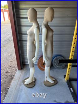 Rare Vintage Victorias Secret Full Body Mannequin Store Display With Stand
