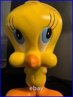 Rare Vintage Warner Bros Studio Store Display 17 Tweety Bird Statue