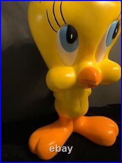 Rare Vintage Warner Bros Studio Store Display 17 Tweety Bird Statue