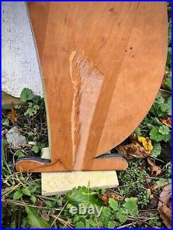 Rare Vintage Wooden Cutout Esky Esquire Man Advertising Window Store Display