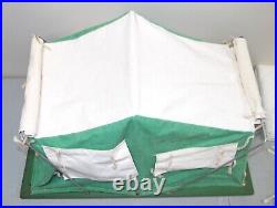 Rare! Vtg COLEMAN! Canvas Camping Tent SALESMAN SAMPLE/ Store Display