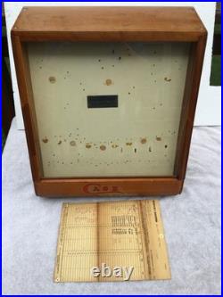 Rare Vtg Case XX Knife 1960's Wood Store Counter Display Case with Key