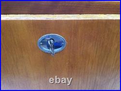 Rare Vtg Case XX Knife 1960's Wood Store Counter Display Case with Key