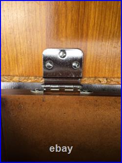 Rare Vtg Case XX Knife 1960's Wood Store Counter Display Case with Key