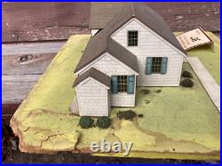 Rare Vtg Guildway Sample Cardboard Salesman Display Promo House
