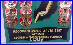 Rare Walco Encore Record Needle Vintage Store Easel Display Turntable Victrola