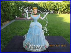 Rare Walt Disney 24 Cinderella Big Store Display / Figure Musical # 11/100