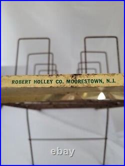 Rare Whitman's Chocolates Metal Sign Display Wire Rack Robert Holley Co