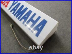 Rare Yamaha Honda Motorcycle Store Display Light promotion sign Vintage Japan