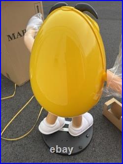 Rare Yellow M&M Store Candy Display Character 38 Tall New In Box! Last One