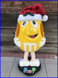 Rare Yellow M&m Candy Peanut Large 41 Store Display