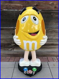 Rare Yellow M&m Candy Peanut Large 41 Store Display