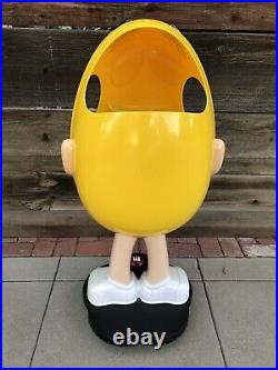 Rare Yellow M&m Candy Peanut Large 41 Store Display